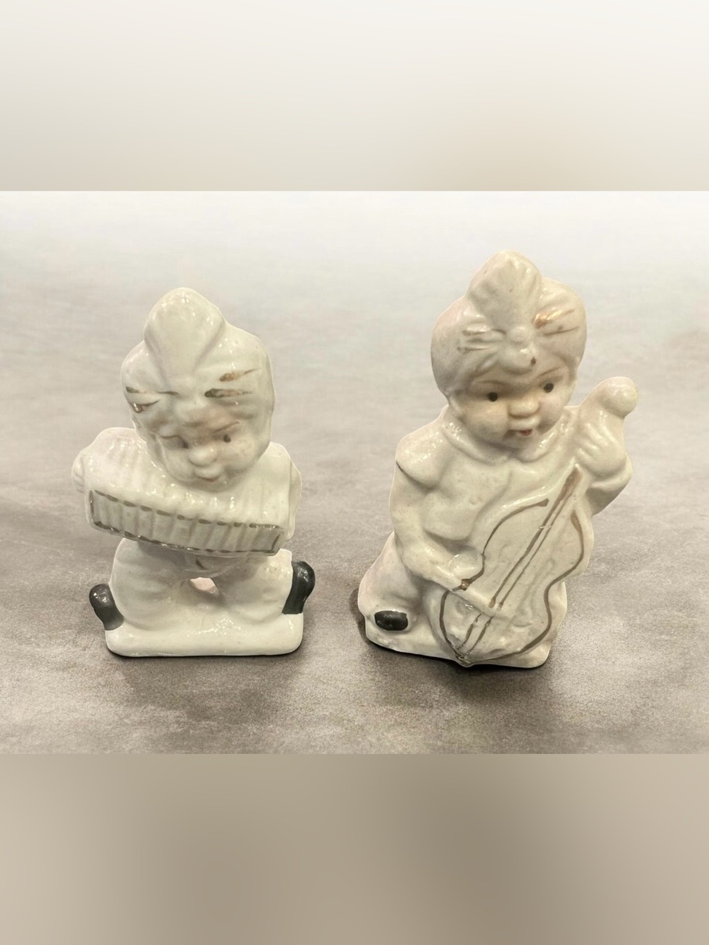 vintage 1960s set of Sultan musician's band figures, made in Japan.